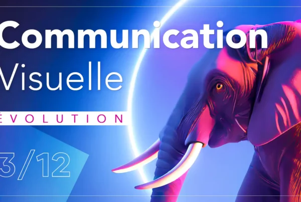 Imagisto - Article de blog 3/12 - L'évolution de la communication visuelle : Un éléphant déterminé est bien décidé à se montrer.