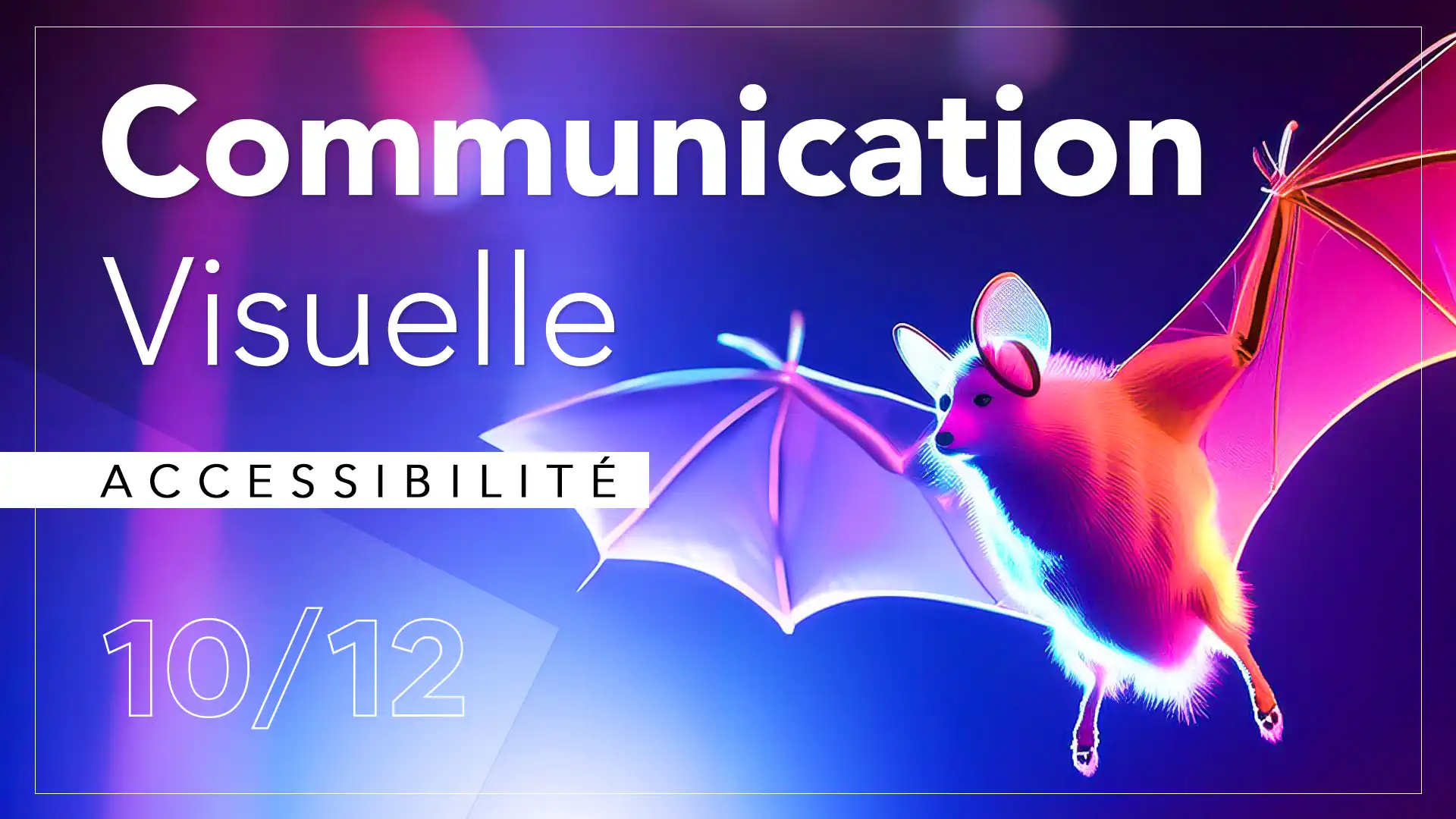 Imagisto - Article de blog 10/12 - L'importance de l'accessibilité dans la communication visuelle : Ces créatures nocturnes utilisent l'écholocation pour se déplacer et chasser dans l'obscurité, compensant ainsi leur vision limitée.
